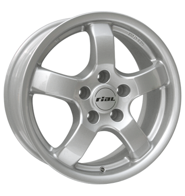 Rial BX Silver Painted Alloy Wheel Product Image #1