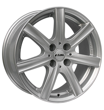 Rial Davos Polar Silver Alloy Wheel Product Image #2