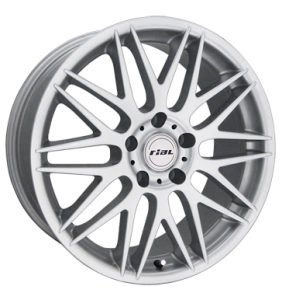 18" Rial Daytona Sterling Silver alloy wheel