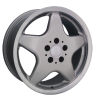 Rial DC Silver Rim Lip Polished Wheel Img 1