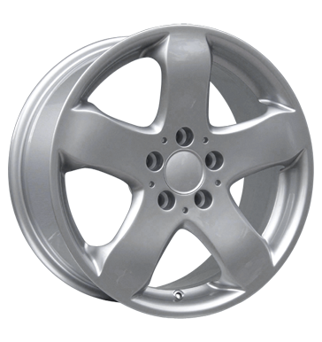 Rial DE Silver Painted Alloy Wheel Product Image #1