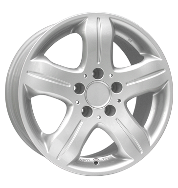 Rial DF Polar Silver Alloy Wheel Product Image #2