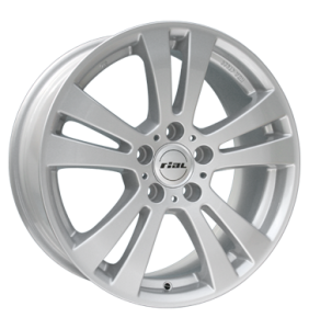 18" Rial DH Polar Silver alloy wheel