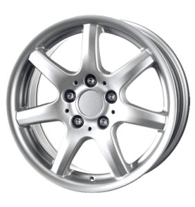 Rial DV Polar Silver Alloy Wheel - Sizes 15in, 16in
