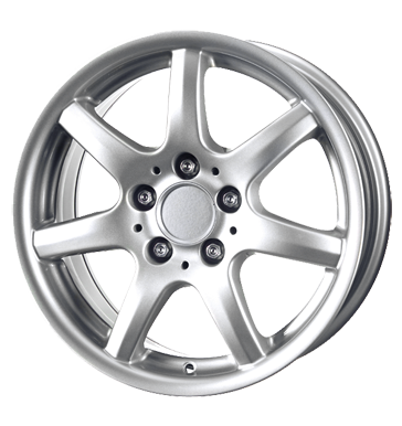 Rial DV Polar Silver Alloy Wheel Product Image #1