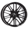 Rial Kibo Matt Diamond Black Polished Wheel Img 2