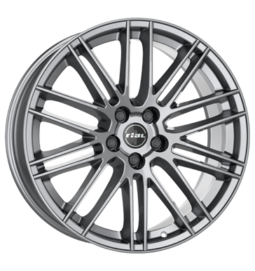Rial KiboX Metallic Gray Alloy Wheel Product Image #2