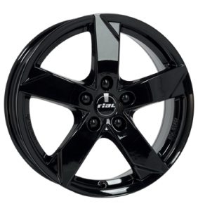 Rial Kodiak Diamond Black Alloy Wheel for Audi A1 & S1 8X - Sizes 15in
