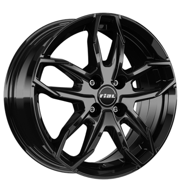 Rial Lucca Diamond Black Alloy Wheel Product Image #2