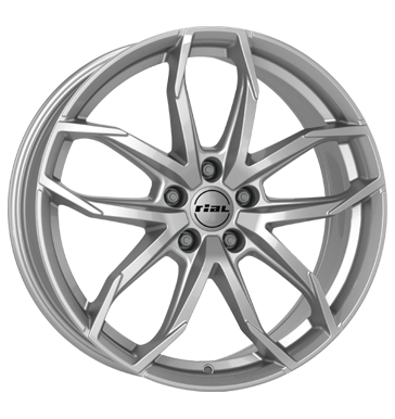 Rial Lucca Polar Silver Alloy Wheel Product Image #2