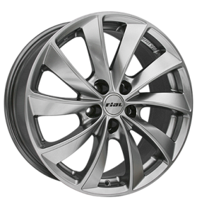 18" Rial Lugano Sterling Silver alloy wheel
