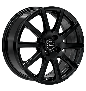 Rial Milano Diamond Black Alloy Wheel Product Image #1