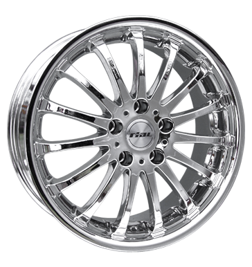 Rial Milano Chrome Alloy Wheel Product Image #1
