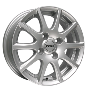 Rial Milano Polar Silver Alloy Wheel - Sizes 14in, 15in, 16in, 17in
