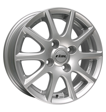 Rial Milano Polar Silver Alloy Wheel Product Image #2