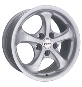 18" Rial Monte Carlo Silver Painted alloy wheel