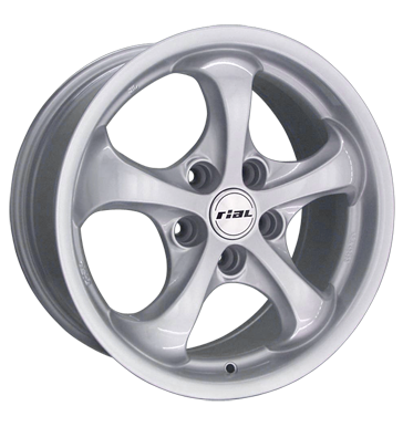 Rial Monte Carlo Silver Painted Alloy Wheel Product Image #1