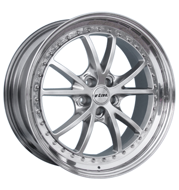 Rial Montreal Race Sterling Silver Polished Alloy Wheel Product Image #1