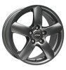 Rial Oslo Light Titanium Finish Wheel Img 1