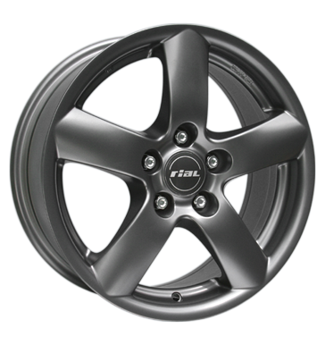Rial Oslo Light Titanium Finish Alloy Wheel Product Image #1