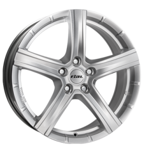 19" Rial Quinto Polar Silver alloy wheel