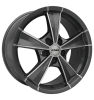Rial Roma Graphite Front Polished Wheel Img 1