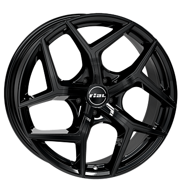 Rial Salento Diamond-Black Alloy Wheel Product Image #1