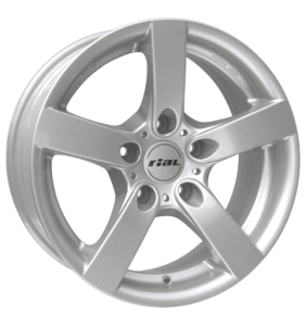 18" Rial Salerno Polar Silver alloy wheel