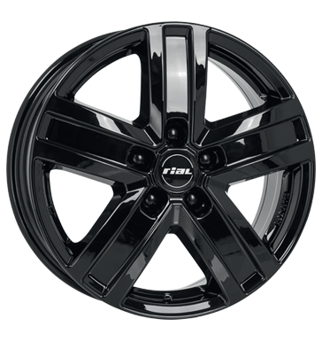 Rial Transporter Glossy Black Alloy Wheel Product Image #2