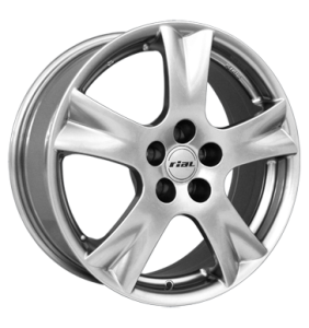 Rial Trigon Sterling Silver Alloy Wheel - Sizes 14in, 15in, 16in, 17in