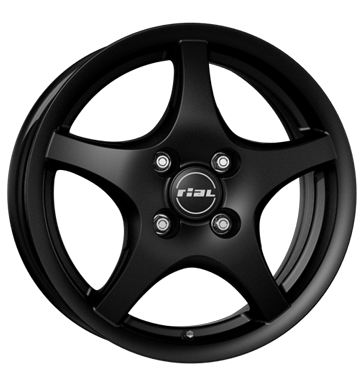 Rial U1 Racing Black Alloy Wheel Product Image #2
