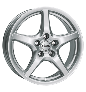 Rial U1 Polar Silver Alloy Wheel - Sizes 14in, 15in, 16in, 17in