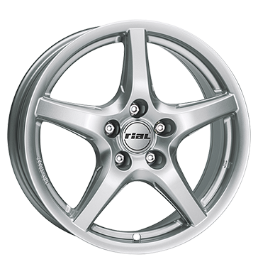 Rial U1 Polar Silver Alloy Wheel Product Image #2