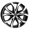 Rial W10 Racing Black Front Polished Wheel Img 2