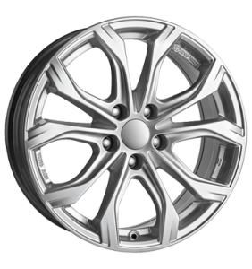 19" Rial W10 Polar Silver alloy wheel