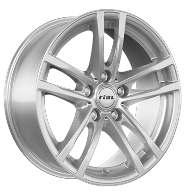 Rial X10 Polar Silver Alloy Wheel Product Image #2