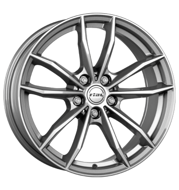 Rial X12X Metallic Gray Alloy Wheel Product Image #2