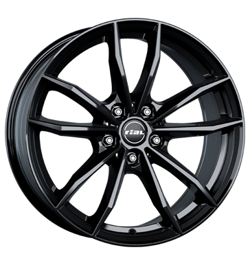 Rial X12 Diamond-Black Alloy Wheel Product Image #2