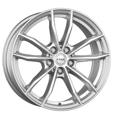Rial X12X Polar Silver Alloy Wheel Product Image #2