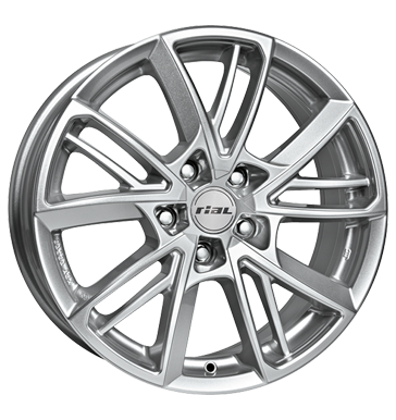 Rial Xplosive Polar Silver Alloy Wheel Product Image #2