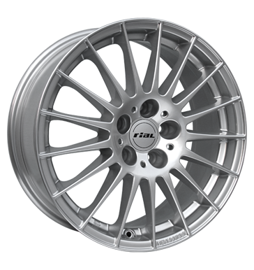 Rial Zamora Royal Silver Alloy Wheel Product Image #2
