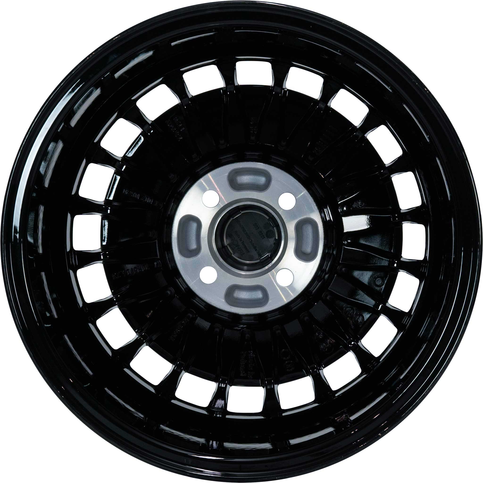 Ronal R10 TURBO Black Front Diamond Cut Alloy Wheel Product Image #5