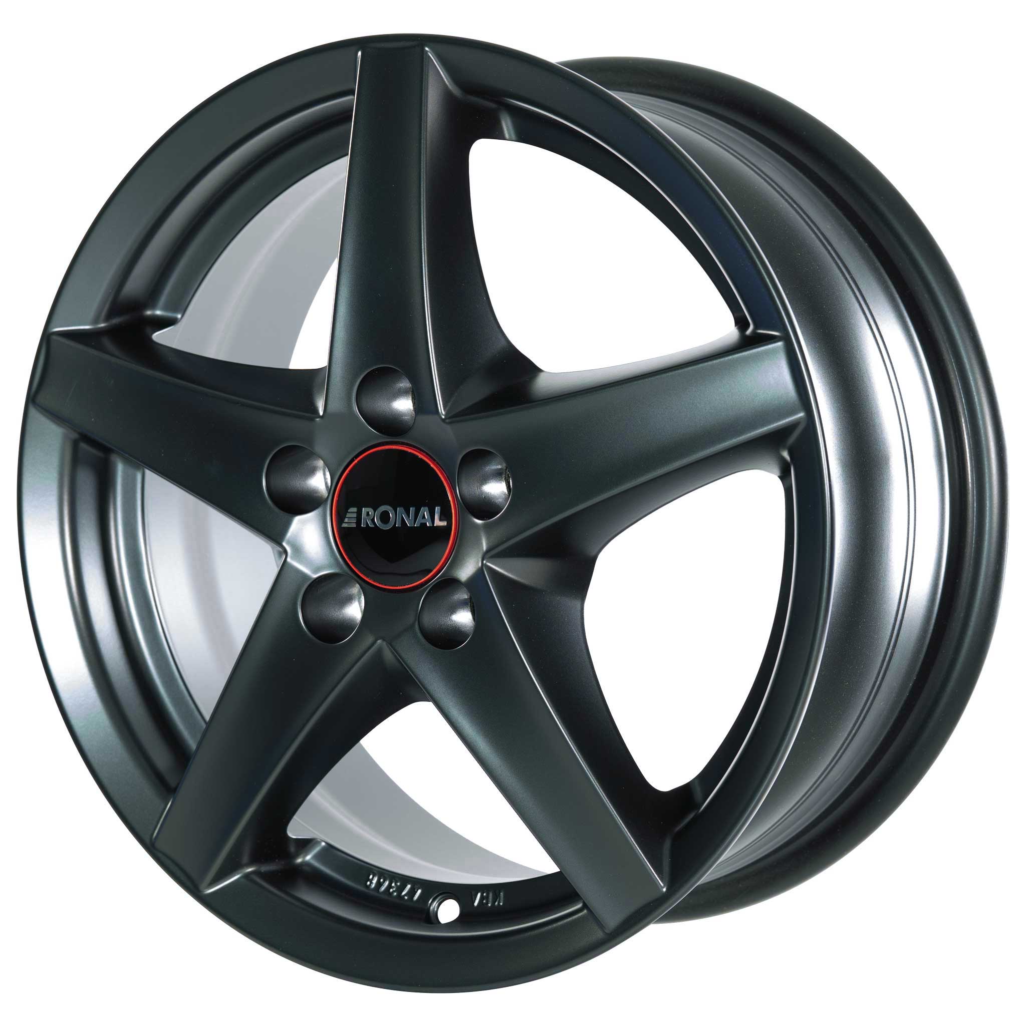 Ronal R41 Matt Black Alloy Wheel Product Image #2