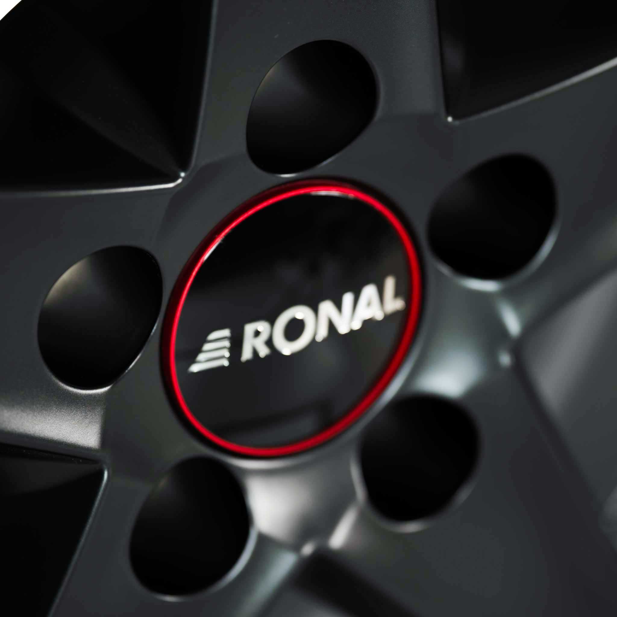 Ronal R41 Matt Black Alloy Wheel Product Image #4