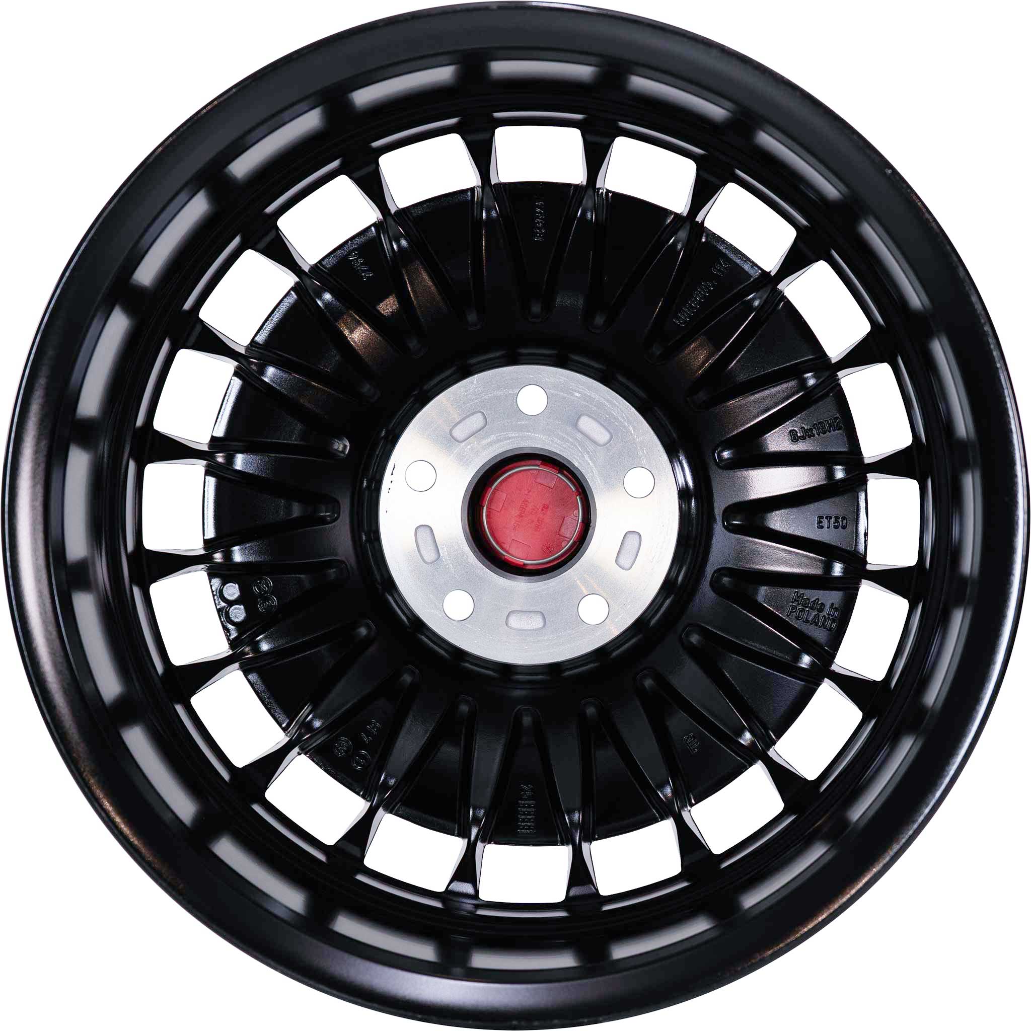 Ronal R50 AERO Black Front Diamond Cut Alloy Wheel Product Image #5