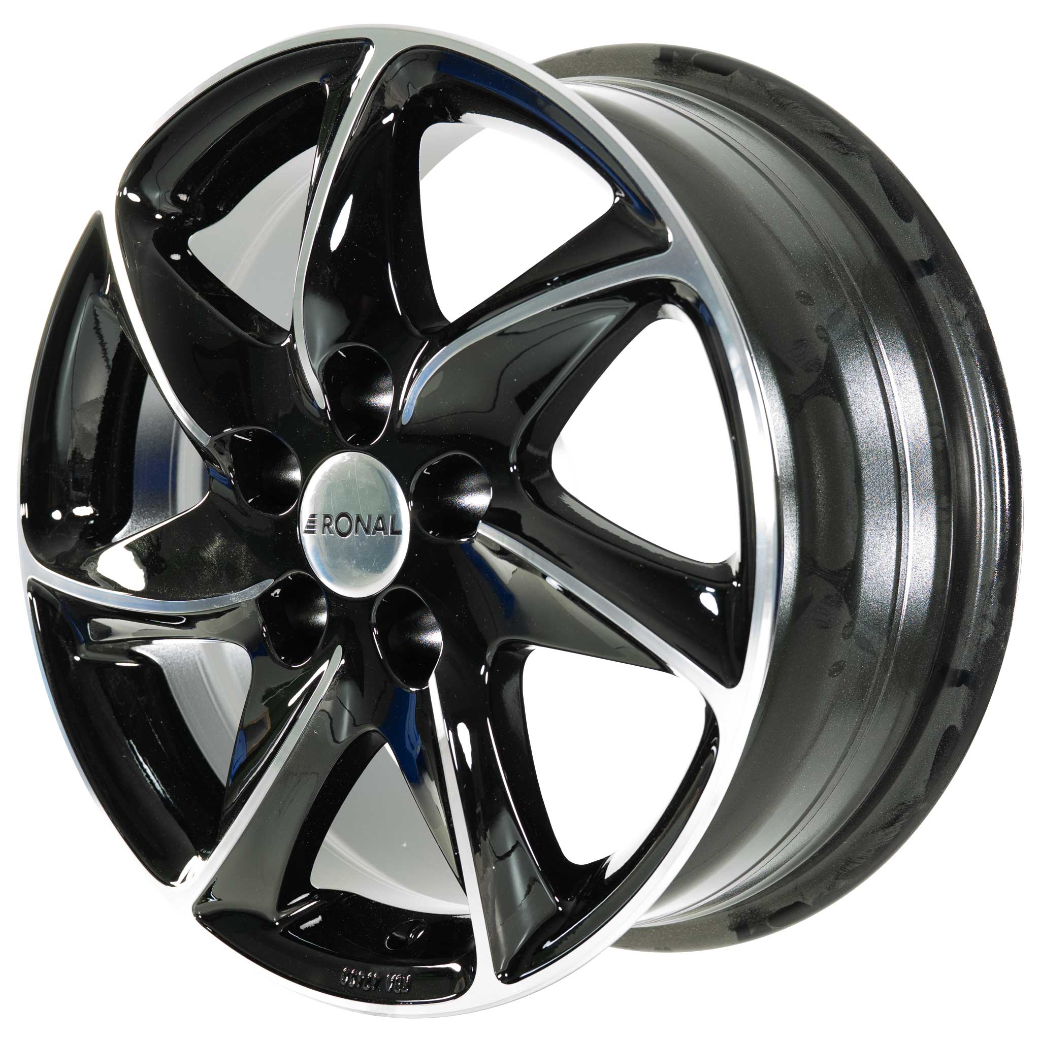 Ronal R51 Jetblack Front Diamond Cut Alloy Wheel Product Image #2