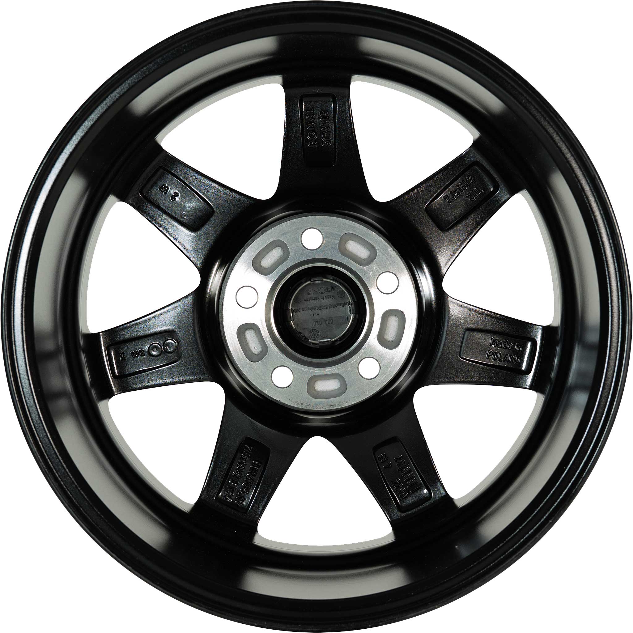 Ronal R51 Jetblack Front Diamond Cut Alloy Wheel Product Image #3