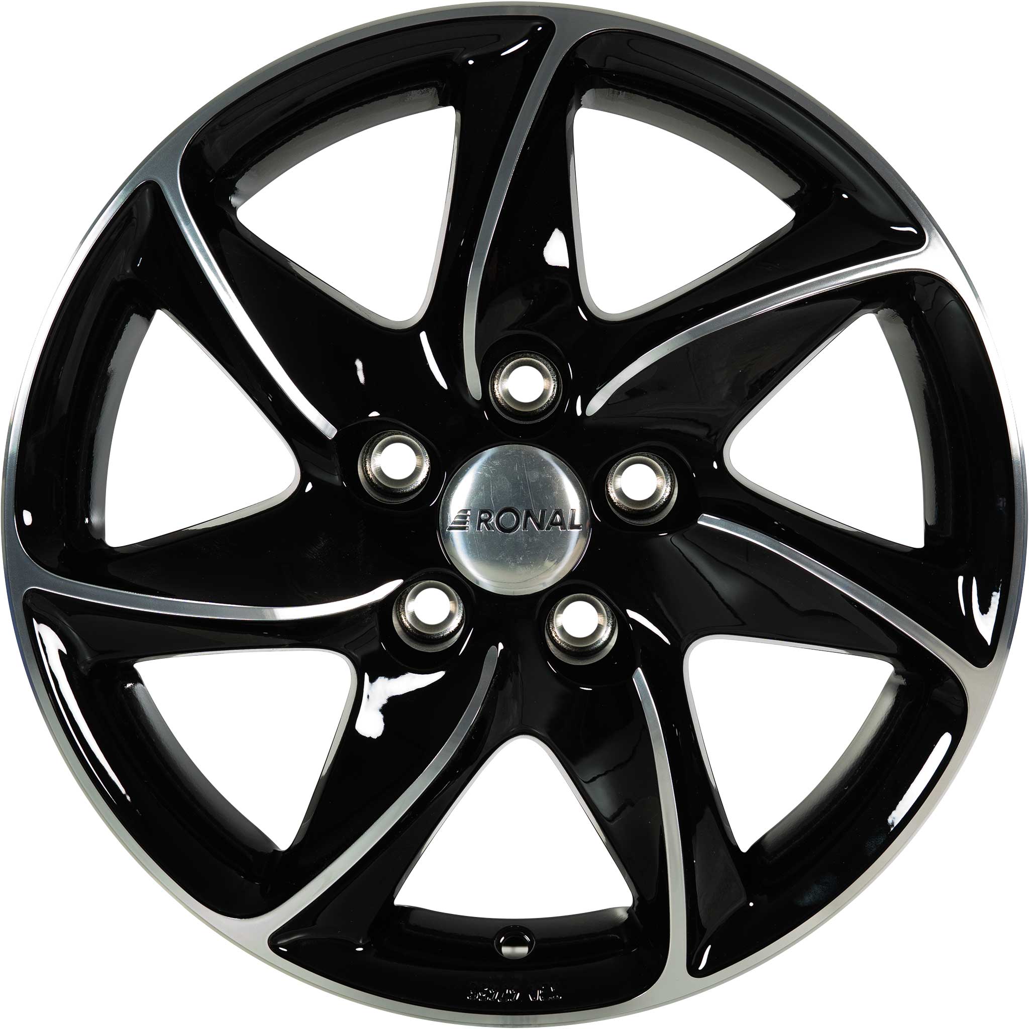 Ronal R51 Jetblack Front Diamond Cut Alloy Wheel Product Image #1
