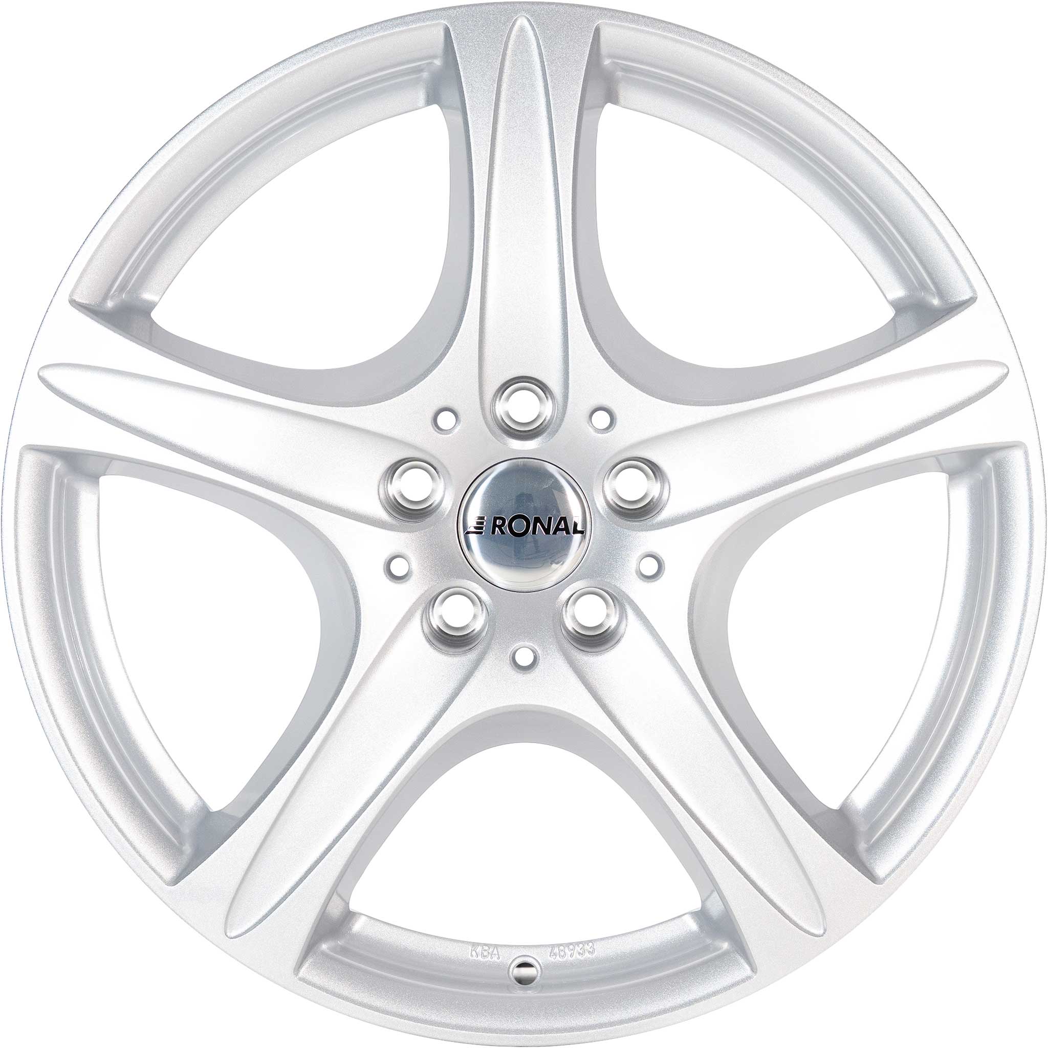 Ronal R55 SUV Crystal Silver Alloy Wheel Product Image #3