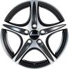 Ronal R56 Matt Black Front Diamond Cut Wheel Img 1